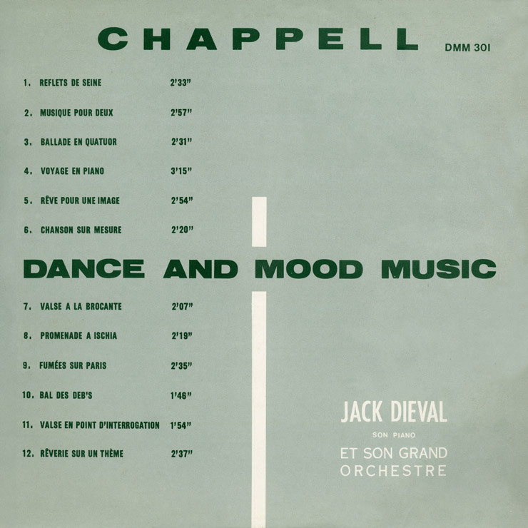 DMM 301: Dance And Mood Music: Vol. 1